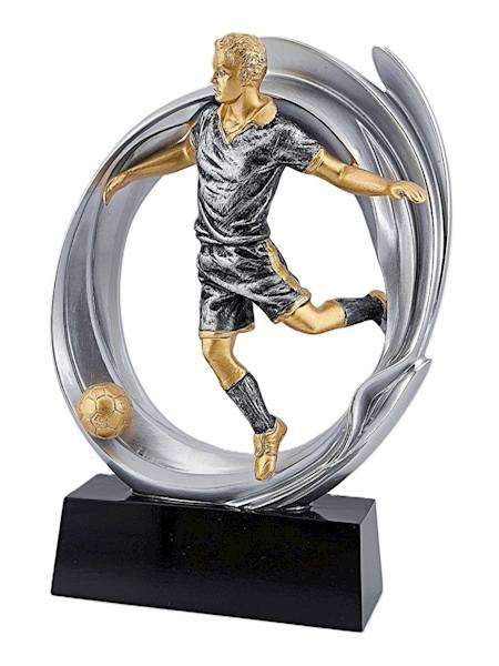 Statuetka DRX001 piłka nożna zawodnik