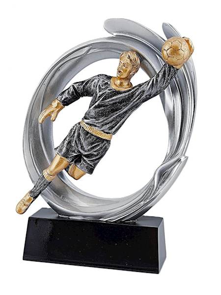 Statuetka DRX003 piłka nożna bramkarz