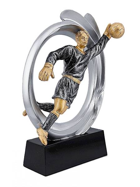 Statuetka DRX003 piłka nożna bramkarz