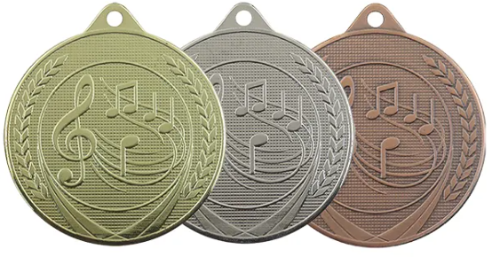 Medal ME626 z muzyka nuta