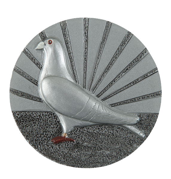 Emblemat DX26 gołąb