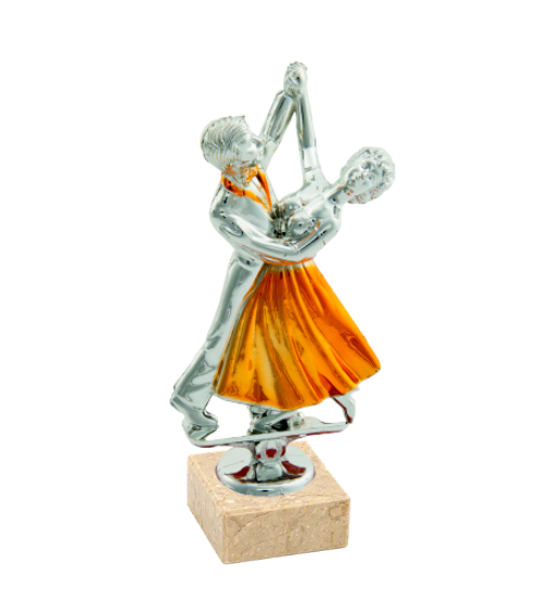 Statuetka FD02SG taniec para taneczna s-z