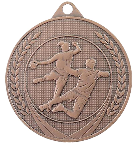 Medal ME621 brązowy piłka ręczna