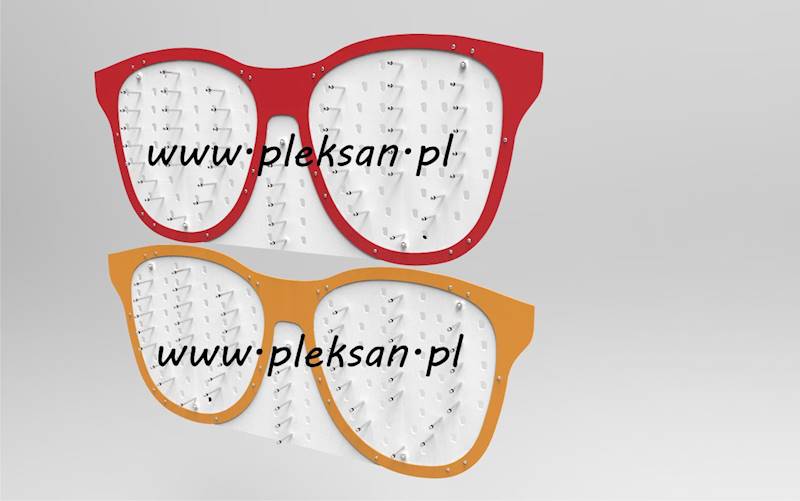 EKSPOZYTOR na okulary OPRAWKA 47 opraw