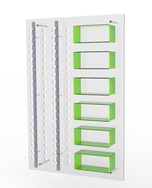 EKSPOZYTOR ALU LINE 38 opraw+OKIENKA • KOLOR: plexi SATINE • KOLOR OKIENEK: ZIELONE • EKSPOZYTOR ALU LINE 38 opraw+OKIENKA • KOLOR: plexi SATINE • KOLOR OKIENEK: ZIELONE • MOCOWANIE: Kołki do betonu