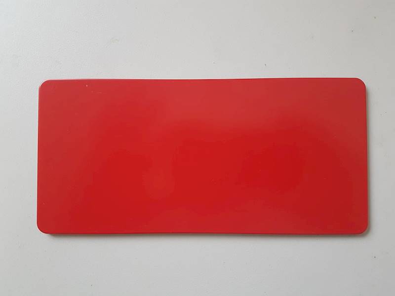 PŁYTA KOMPOZYTOWA czerwony m/p 3mm x0,3x1500x4050