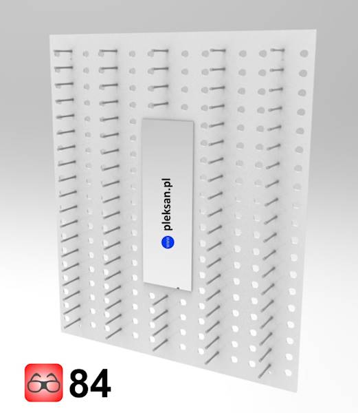 EKSPOZYTOR ONE STAND 84 opraw + LUSTRO, 1000x1180mm • KOLOR: BEZBARWNY