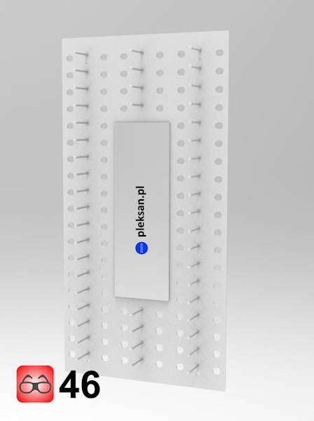 EKSPOZYTOR ONE STAND 46 opraw + LUSTRO, 600x1180mm