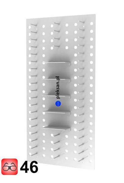 EKSPOZYTOR ONE STAND 46 opraw + PÓŁKI, 600x1180mm