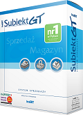 Subiekt GT  (system sprzedaży z obsługą magazynu)