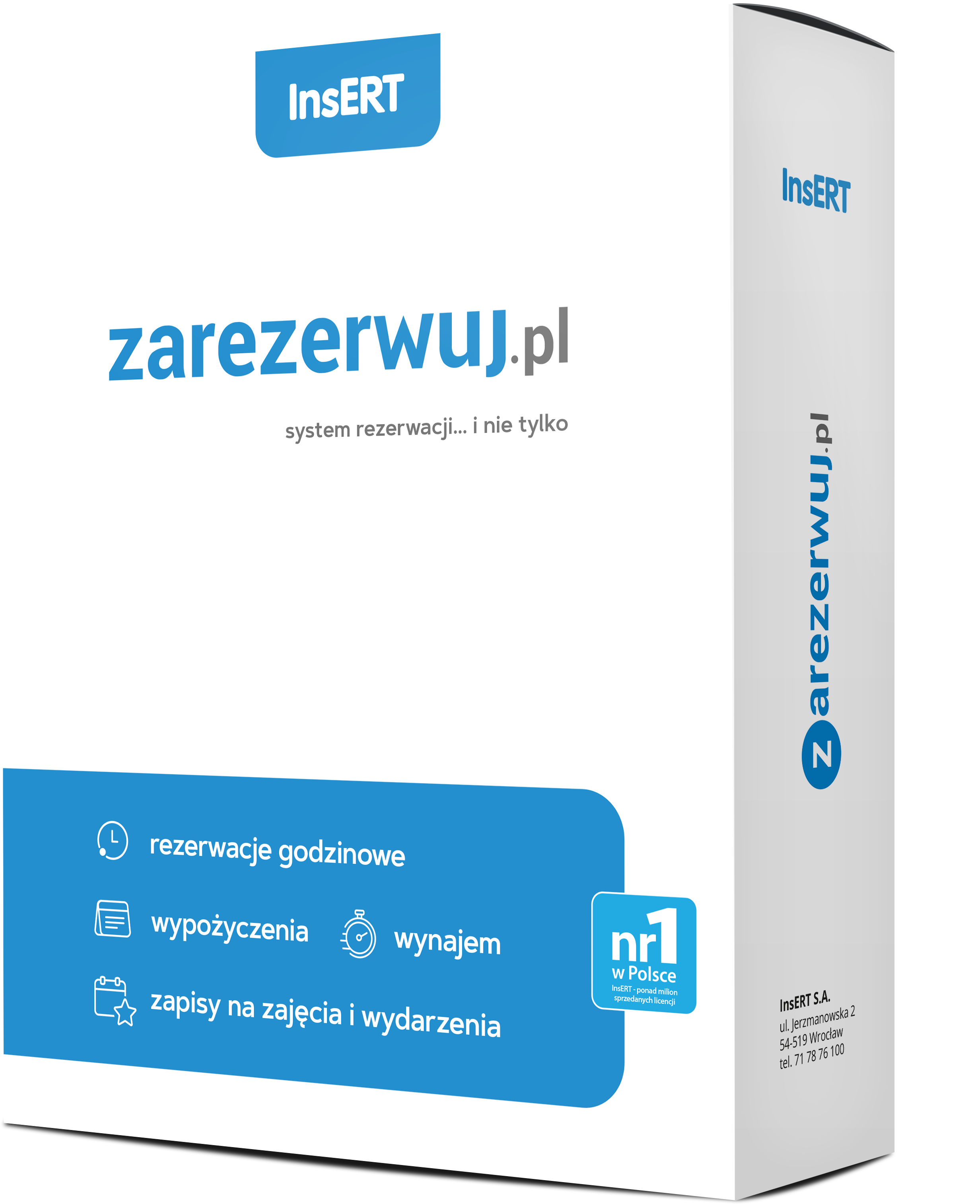 zarezerwuj.pl - licencja 12 miesięcy - 1 terminarz