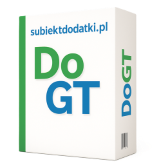 Do GT - dodatek do programów z linii InsERT GT - abonament 12 miesięcy - 2 stanowiska