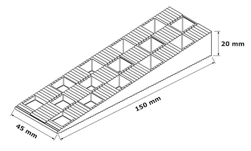 Zestaw klinów montażowych 200 szt. (90S, 60M, 50L)