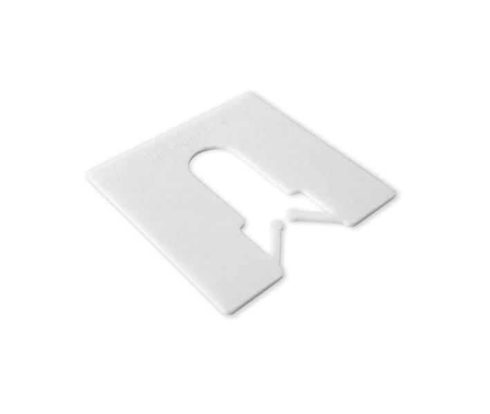 Podkładka dystansowa U, 1x50x50mm, 100szt.
