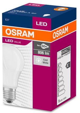 ŻAR. LED  10W E27 6500K.