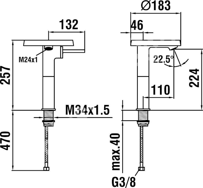 LAUFEN  bateria umyw KARTELL 1otw wysoka (2) (51)
