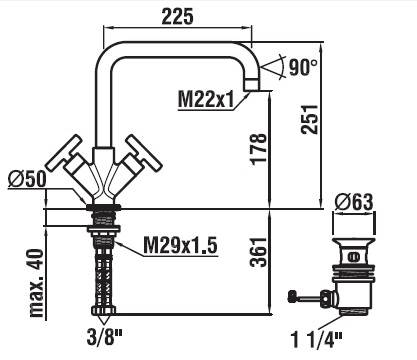 LAUFEN TwinPrime bateria umywalkowa (57)