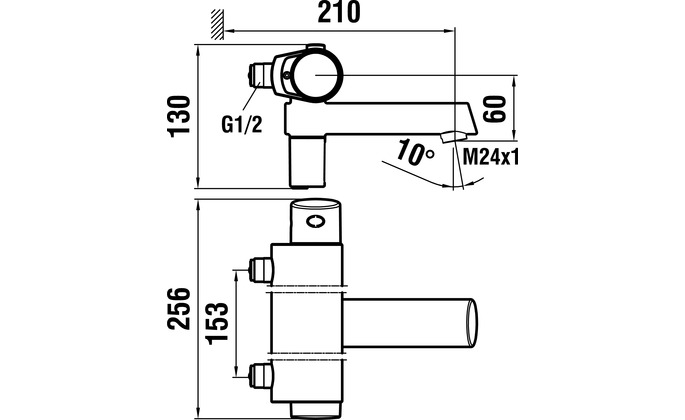 LAUFEN SANIMATIC InfraTromic-N bateria umyw. (35)	