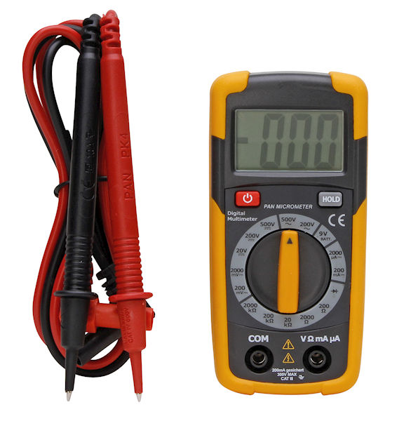 Multimetr cyfrowy MICROMETER 6 funkcji / 16 zakres