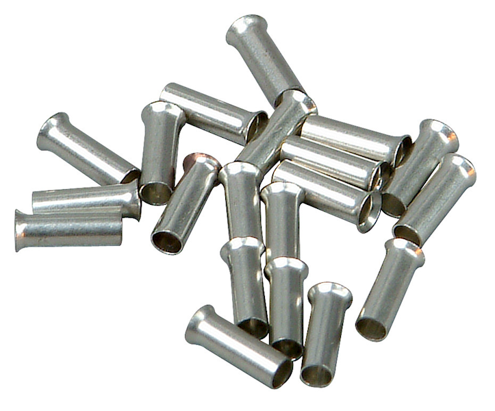 Tulejki zakończone rdzeniem, ocynowane, 2,5 mm2