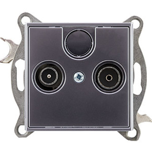 Düwi Gniazdko RTV ArchiTaste metal
