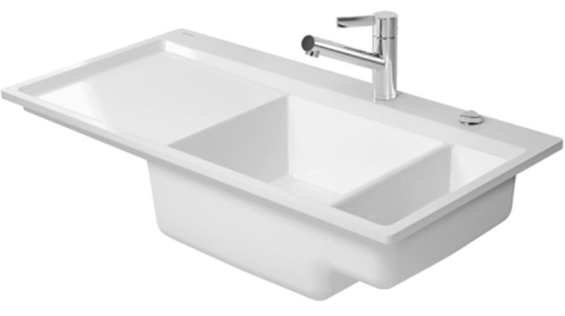 Zlewozmywak DURAVIT Kiora 60L/FB biały (D31)