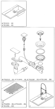 Zlewozmywak DURAVIT Strack K 50L antracyt (D06)