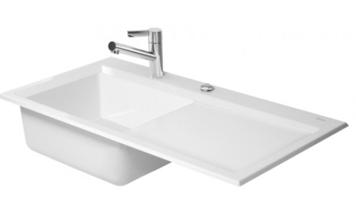 Zlewozmywak DURAVIT Kiora 60L XL/FB czarny D41/3