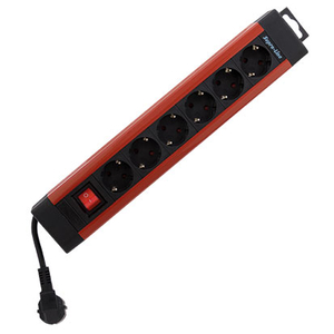Listwa zasilająca REV 6-gniazd, z KS
