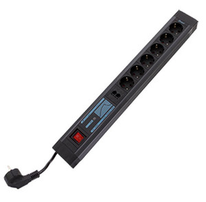 Listwa zasilająca REV 6-gniazd, z SP