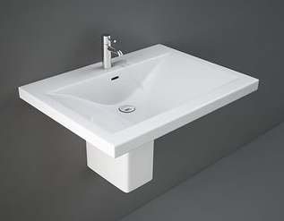 RAK-MISTRAL umywalka 50cm black