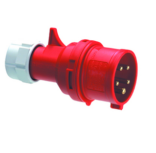 Wtyk siłowy 16A 5pinowy, 6h, 400V, IP44