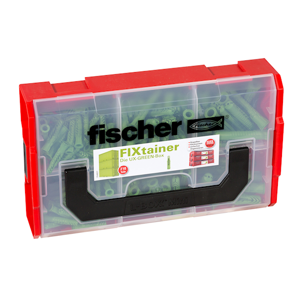 Fischer Pudełko z kołkami  FIXtainer 532894, 210cz