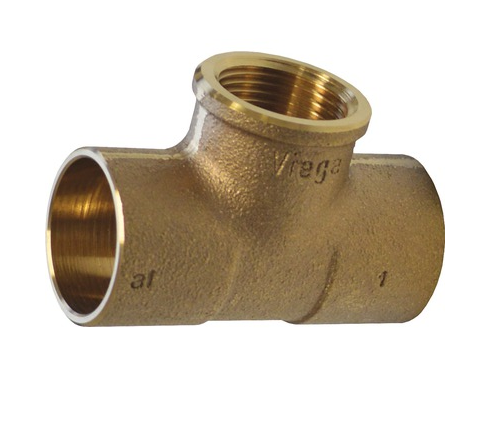 Trójnik do lutu 18mmx1/2"x18mm GW(1szt)
