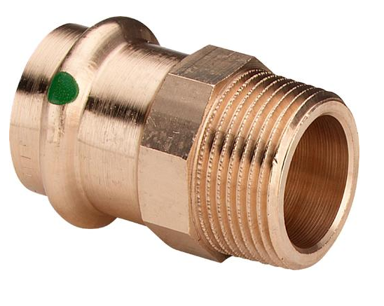 VIEGA Złączka PRESS miedz. 18x3/4" GZ (5szt)