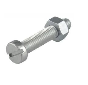 SUKI Zestaw śrub + nakrętki M6x50ocynk - 40kpl