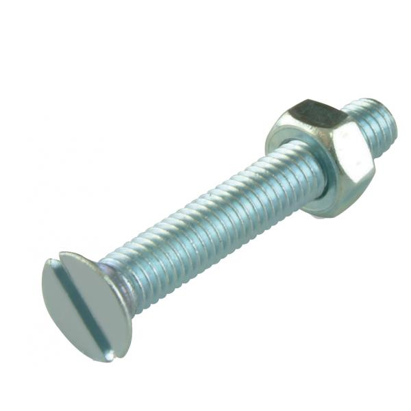 SUKI Zestaw śrub + nakrętki M5x16mm ocynk - 40kpl