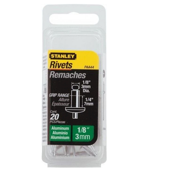 STANLEY Nity aluminiowe 5x9mm 15szt
