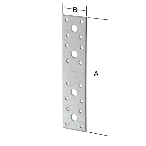 Łącznik płaski VORMANN 2,5mm 180 x 40mm