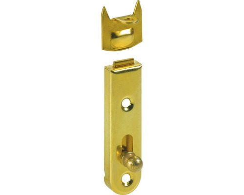 Hettich Zatrzask meblowy prosty 13x50 mm mosiężny,