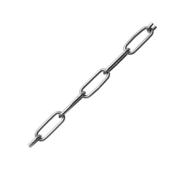 PöSAMO Łańcuch spawalniczy fi 8mm, 10m stal ocynko