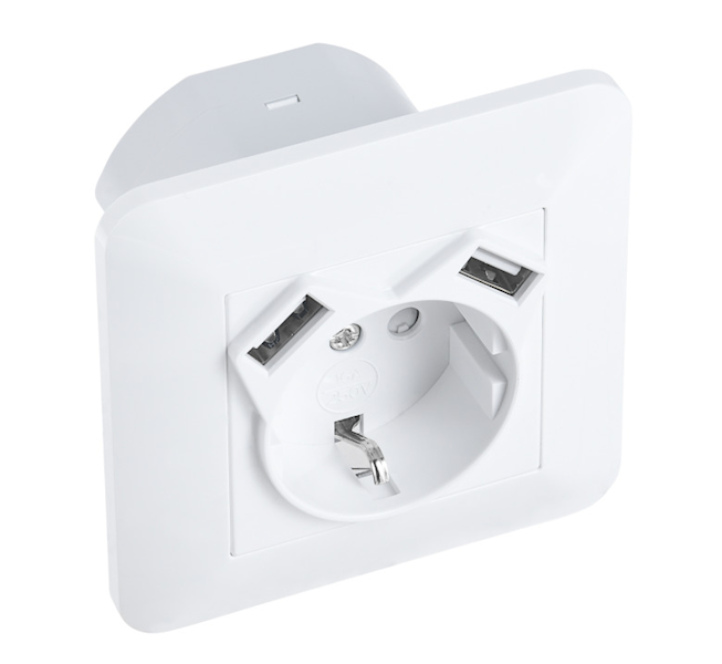 MEISTER Gniazdo z USB, 2.4A