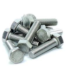 HSI Zestaw śrub + nakrętki  M6x40mm inox - 25kpl