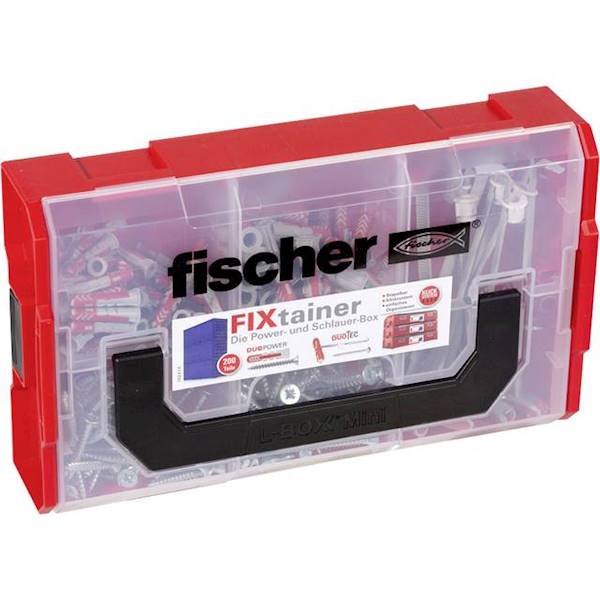 Fischer Pudełko z kołkami FIXtainer 539868, 200cz