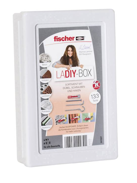 Fischer 541507 Pudełko LaDIY-Box Duopower +śruba