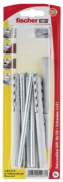 Fischer 52237 Kołek długi trzpień SXR 10x120 T40