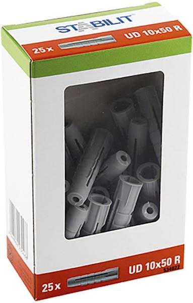 STABILIT Kołek rozporowy 10x50mm, 25szt/op. 