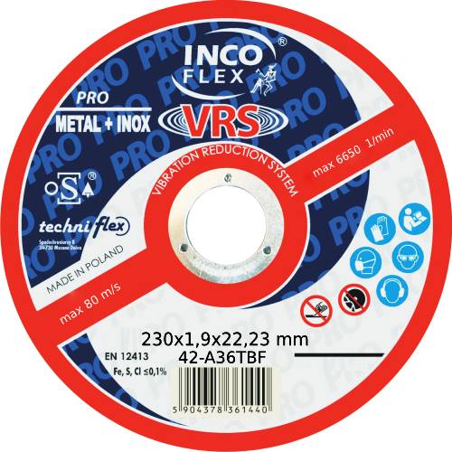 IncoFlex ściernice VRS PRO 230x1,9