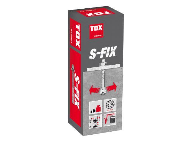 TOX Kotwa śrubowa S-Fix Plus M10x80/13 KT 1 szt