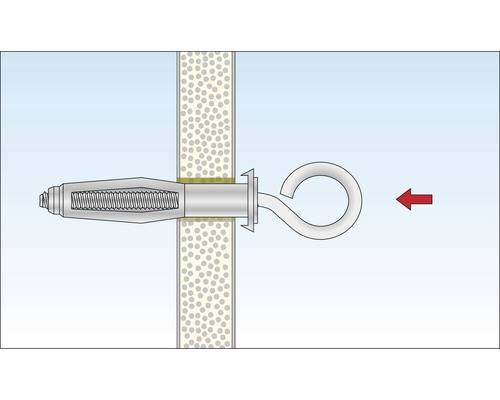 TOX Kołek pustakowy MHD-H M5/52 R MET, 2 sztuki